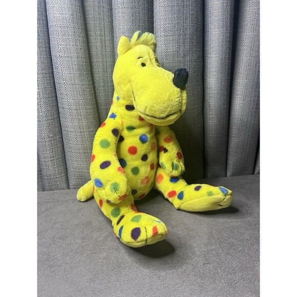 Put Me In The Zoo Yellow Spotted Plush 15 Inch Kohls Cares Stuffed Animal Toy - Picture 2 of 8